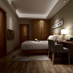 Naive modle 3d de chambre