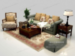 Modles 3D de canaps de style europen