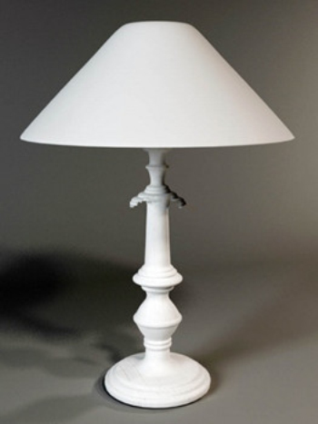 Tableau blanc lampe modle 3d