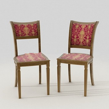 Chaise Plum modle 3d