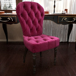 Des morceaux de modle Fauteuil rouge