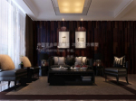 Chambre modle 3d de vie de style chinois