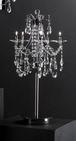 Lampe de table modle 3d Cristal