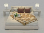 Simple modle 3d de lit