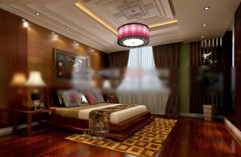Modle 3d chambre de style chinois