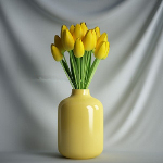 Fleurs jaunes modles 3D intrieurs