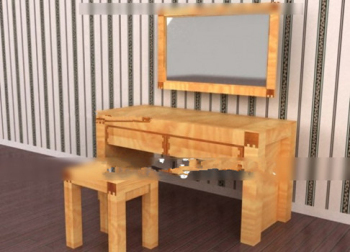 Modle 3d peigne en bois Taiwan
