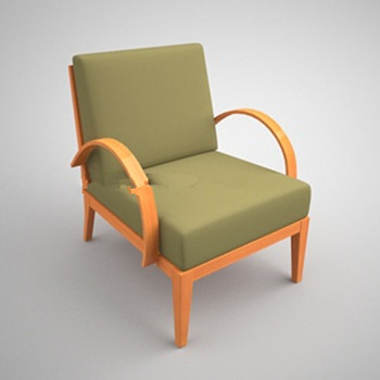 Modle 3D simple de canap