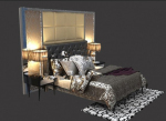 Chambre sombre modle 3d