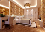 Modle 3d chambre de style chinois