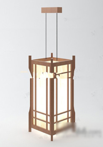 Modle 3d de lustre de style classique
