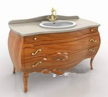 Chinese modle 3D d'vier