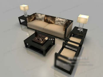 Noir et blanc modle de canap moderne