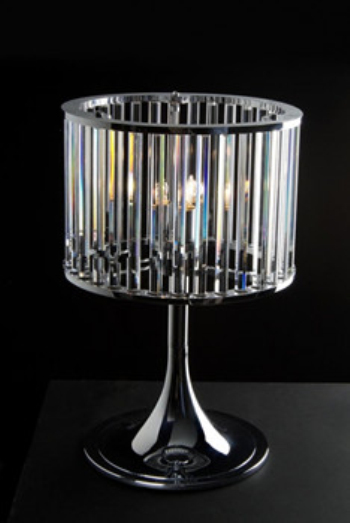 Lampe de table en cristal modle 3d