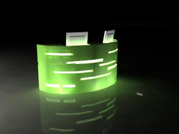 Modle 3D avant de l'armoire