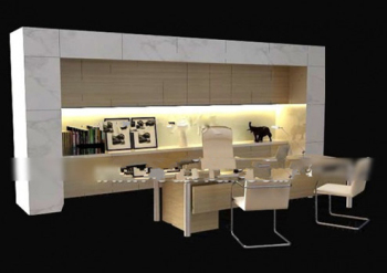 Grands modles placard de travail 3d