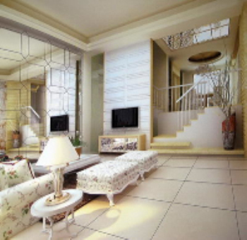 Le salon europen chambre poche modle 3D