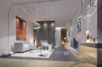 Moderne petit modle espace salon pour les cratifs