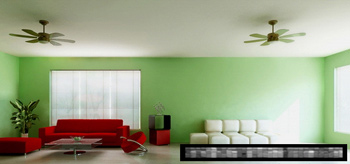 Vert modle de chambre fraîche