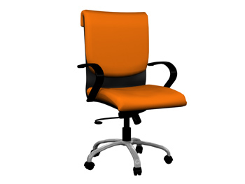 Moderne chaise simple et confortable pivotant