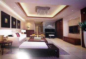 Simple salon chinois