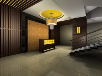 Moderne salle de sjour penthouse