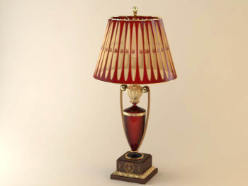 Trophe de type lampe de table modles 3D
