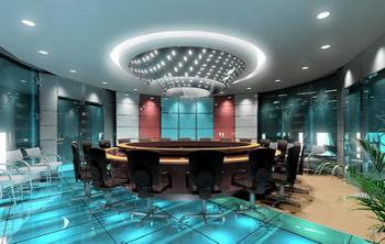 Luxueuse salle de confrences de bureau