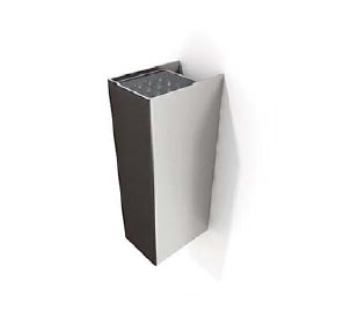 Mur blanc rectangulaire