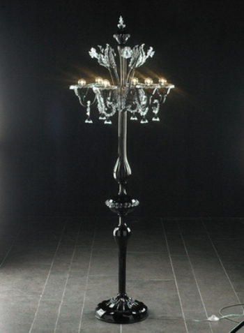 Modles 3D lampadaire en cristal