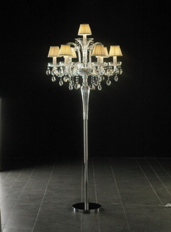 Modles 3D lampadaire en cristal
