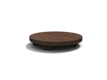 Korean petite table basse ronde