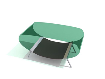 Verre moderne Coffee Table