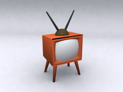 Modles Vintage TV 3D