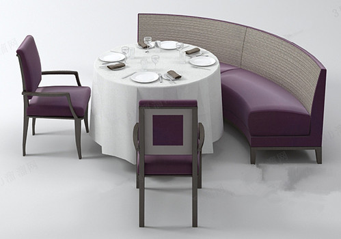 Triple combinaison de tables et chaises