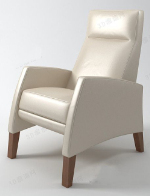 Modle 3d de la chaise de luxe