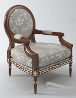 Modle 3d de la chaise de luxe