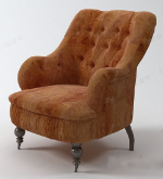 Modle 3d de la chaise de luxe