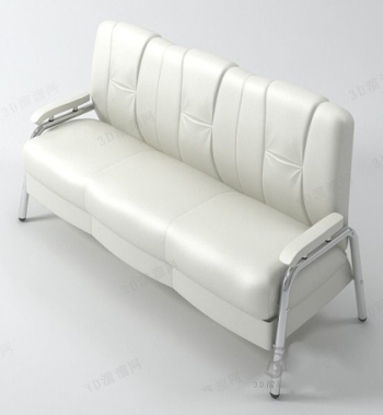 Sofa blanc mode modle people
