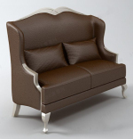 Modle de chaise canap brun moderne
