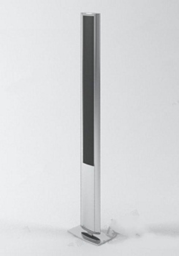 Argent haut-parleur modle 3d