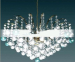 Grand lustre de cristal amour