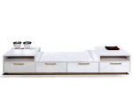 Modle de meuble TV blanc pur