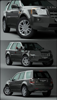 High Land Rover modle coup de prcision