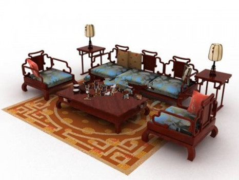 Chinese modle de jeu de canap de style