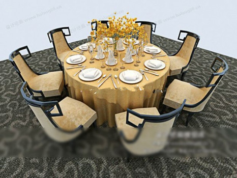 Modle europen de chaises de restaurant