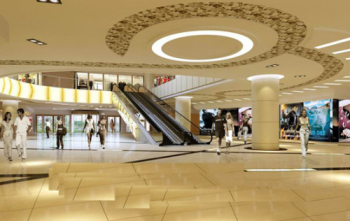 Modles 3D salle de centre commercial