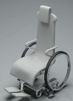 Modle 3d de la nouvelle fauteuil roulant