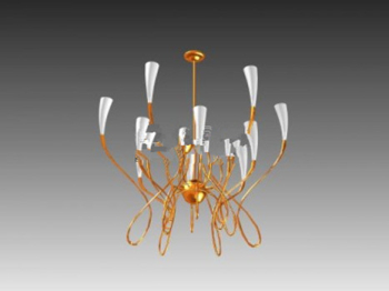 Lustres Orchid Modles 3D