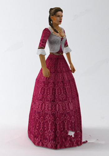 Modles de personnages princesse de style
